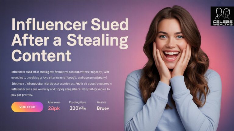 influencer sued after stealing content