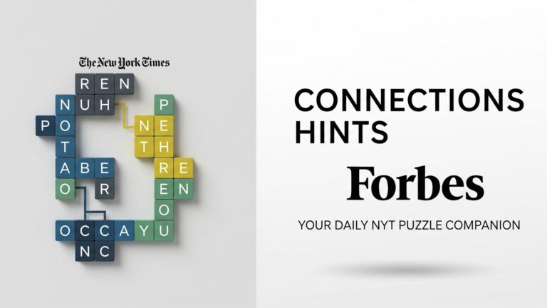Connections Hints Forbes