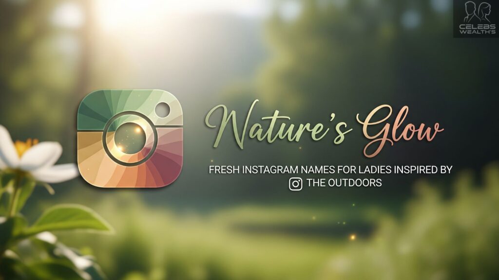 Nature's Glow: Fresh Instagram Names for Ladies Inspired by the Outdoors