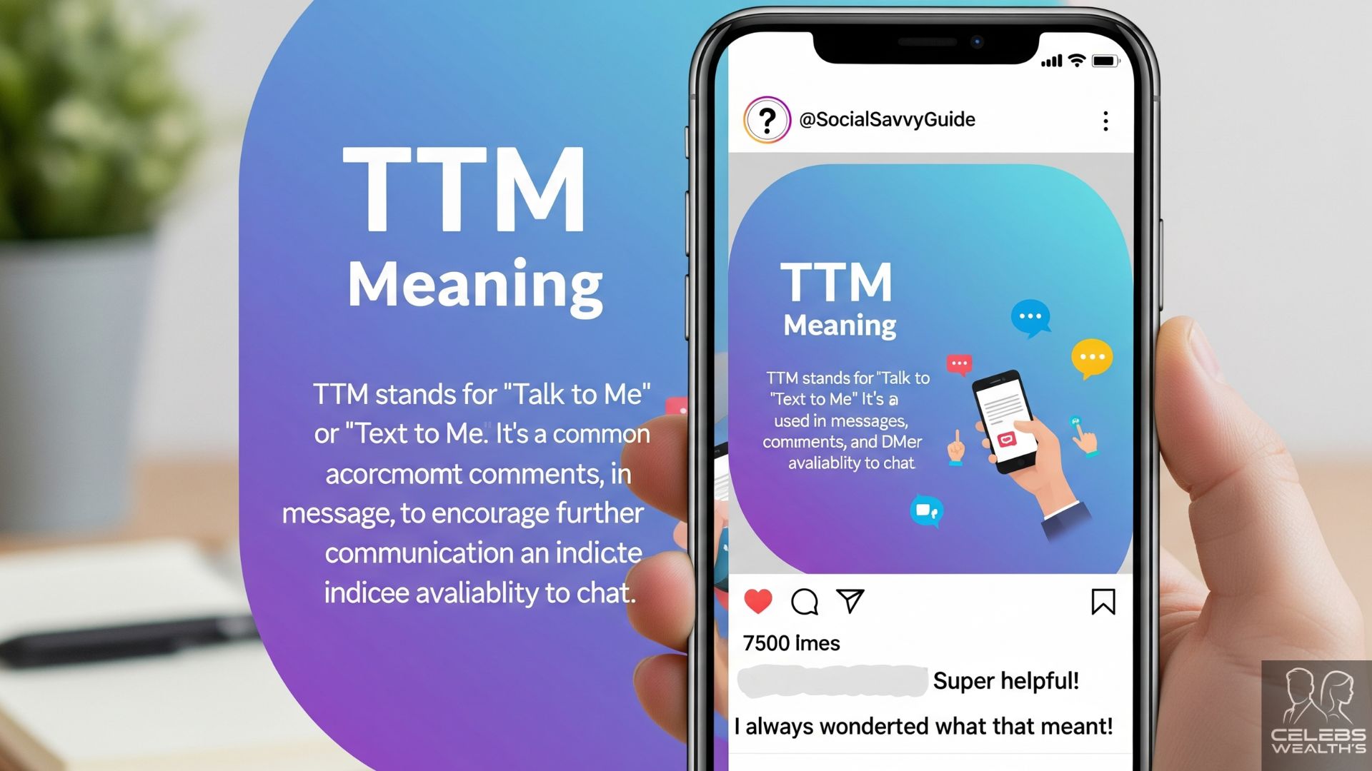 TTM Meaning on Instagram